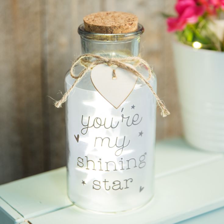 'Love Life' Light Up Jars - You're My Shining Star product image