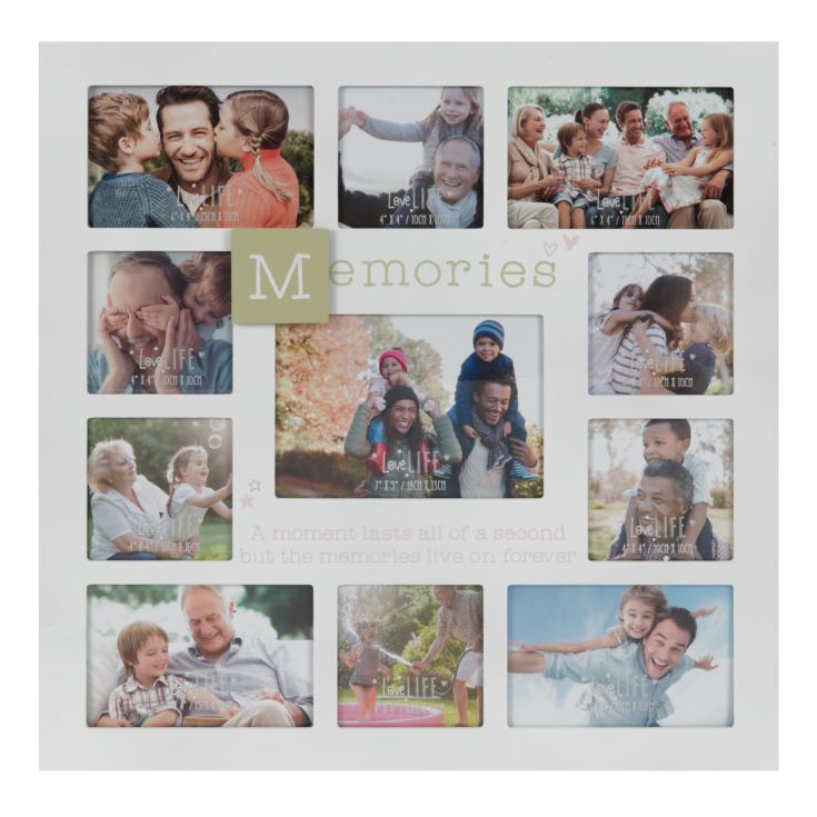 Love Life Multi Aperture Photo Frame - Memories *(4/8)* product image