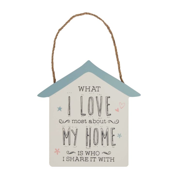 'Love Life' Hanging Plaque - Welcome to My Crazy Kitchen product image