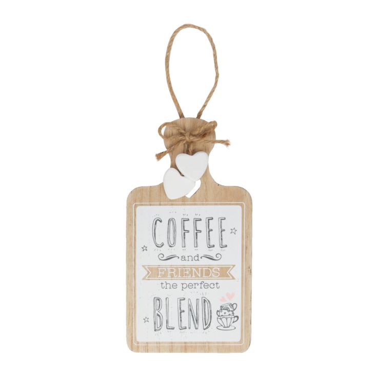 'Love Life' Hanging Plaque - Coffee and Friends product image