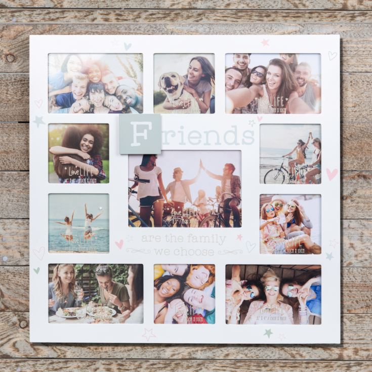 Love Life Multi Aperture Photo Frame Friends The Gift Experience Love Life Multi Aperture Photo Frame