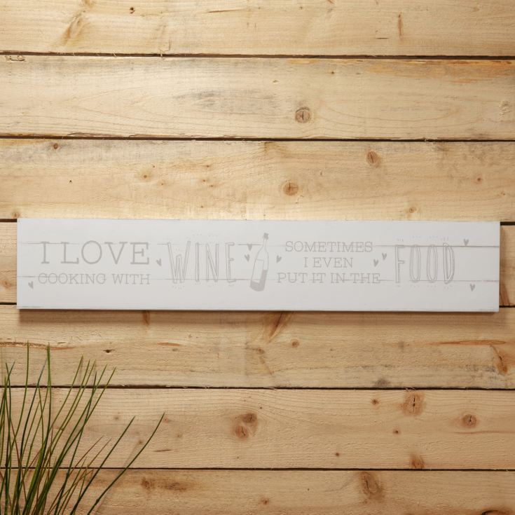 Love Life Giant Mantel Plaque - Wine product image