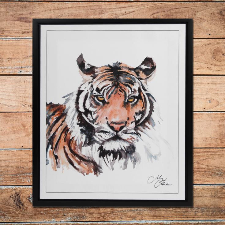 Meg Hawkins Framed Wall Art - Tiger 50cm product image