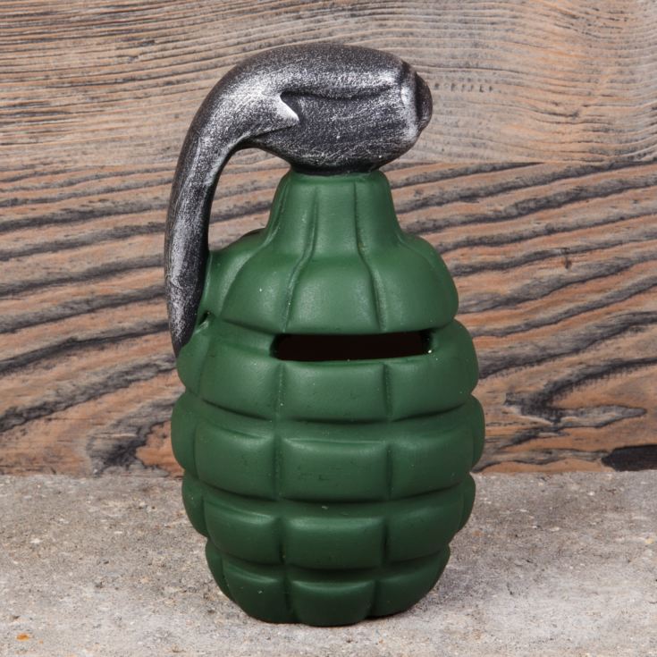 Miltary Heritage Green Mini Grenade Money Box product image