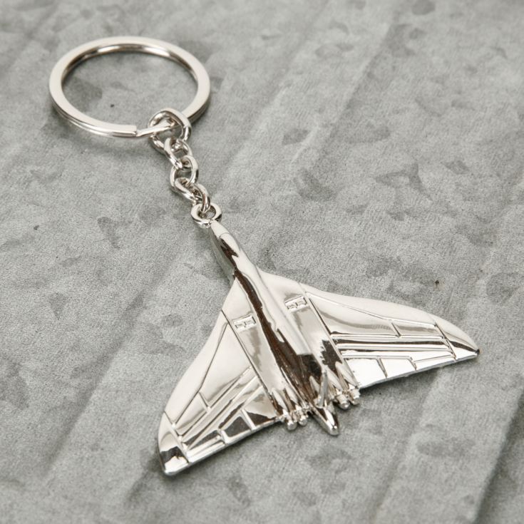 Military Heritage Silverplated Keyring - Vulcan product image