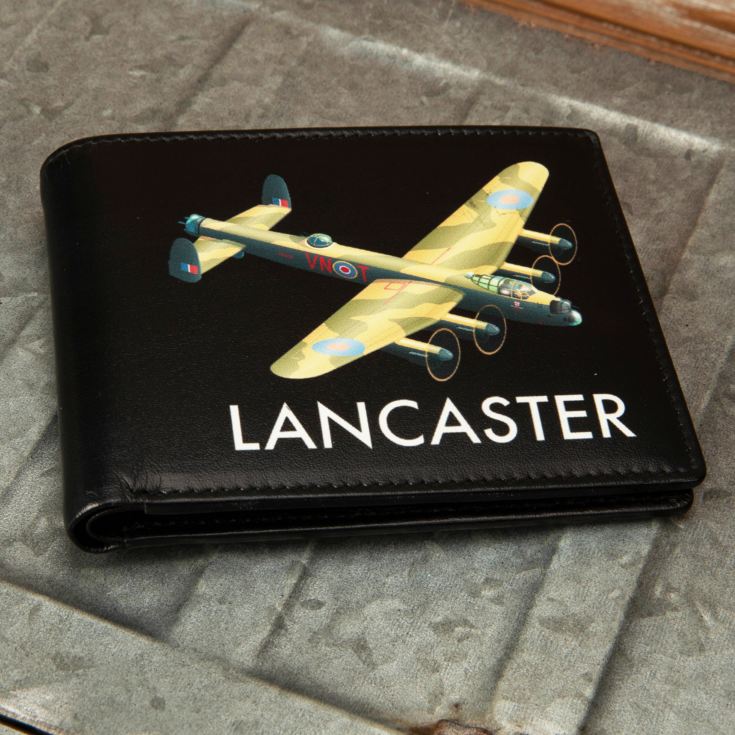 Military Heritage Leather Wallet - Lancaster Bomber product image