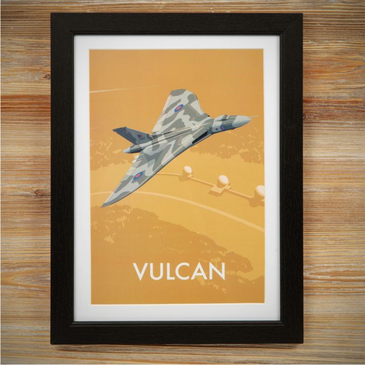 Military Heritage Frame Print - Vulcan product image