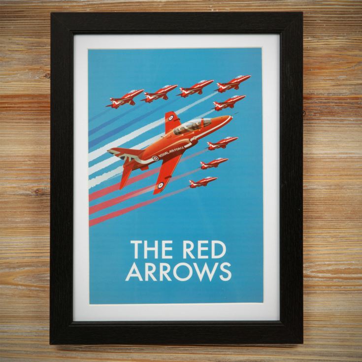 Military Heritage Frame Print - Red Arrows product image