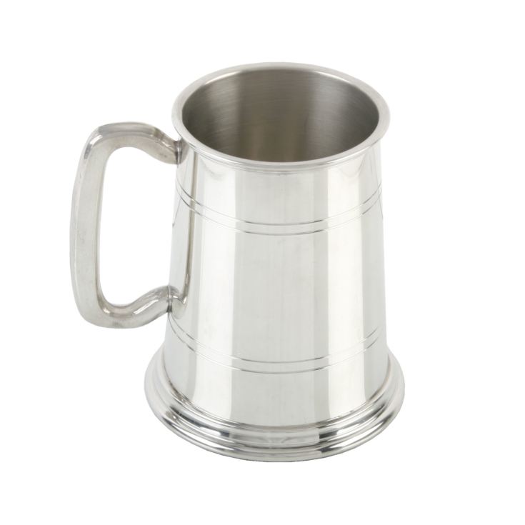 Harvey Makin Tankard 1 Pint Metal Base Plain with Lines L product image