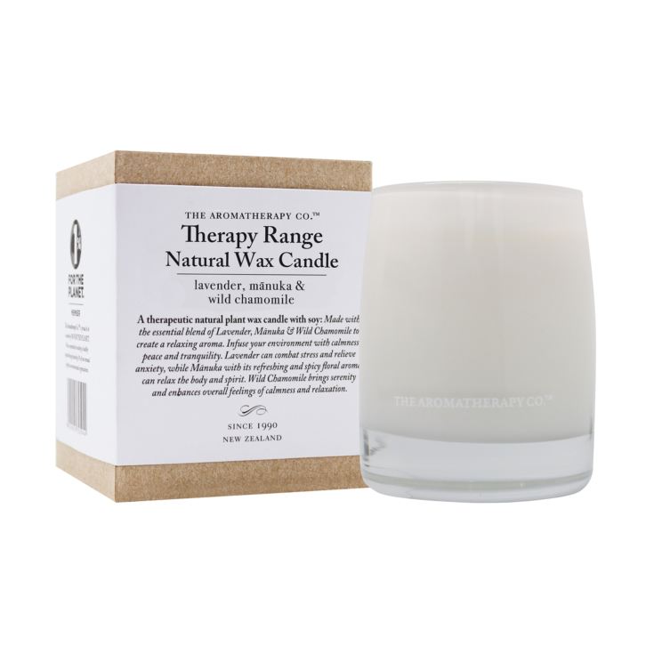 260g Natural Wax Candle Lavender, Manuka & Chamomile product image