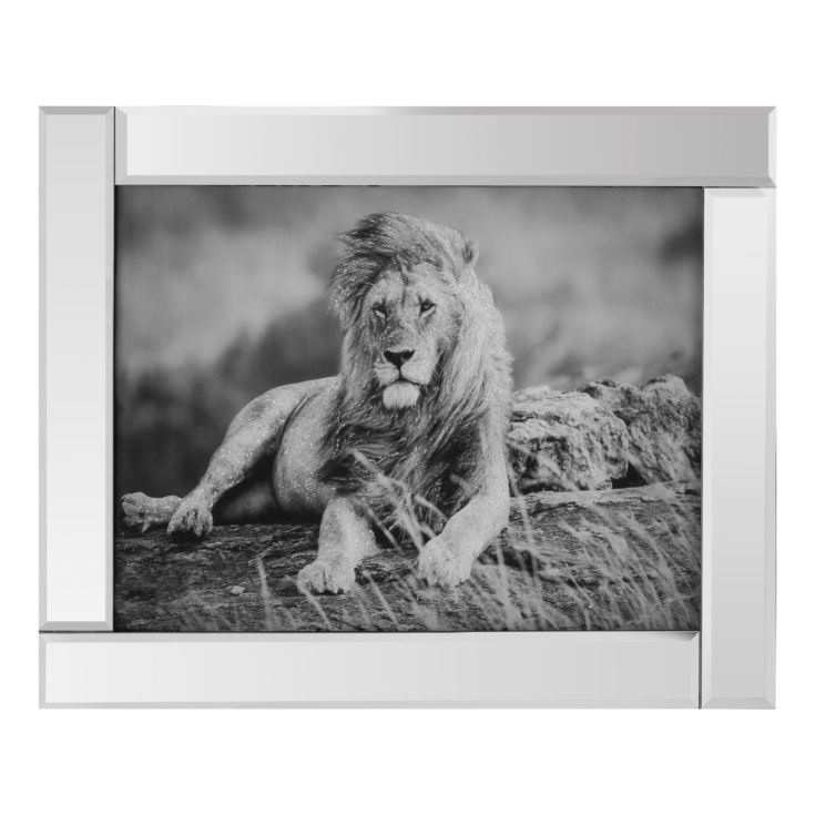 Naturecraft Mirrored Frame - Lion product image