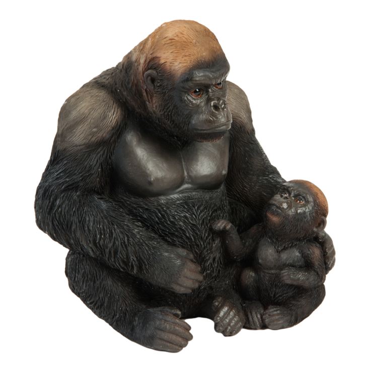 Naturecraft Resin Figurine - Gorilla and Baby product image
