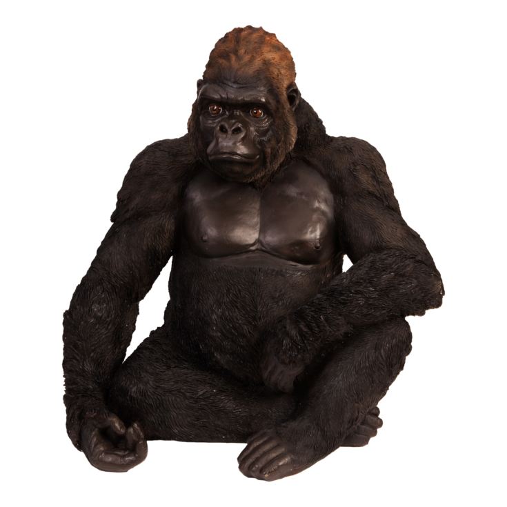 Naturecraft Large Resin Figurine Gorilla 55cm product image