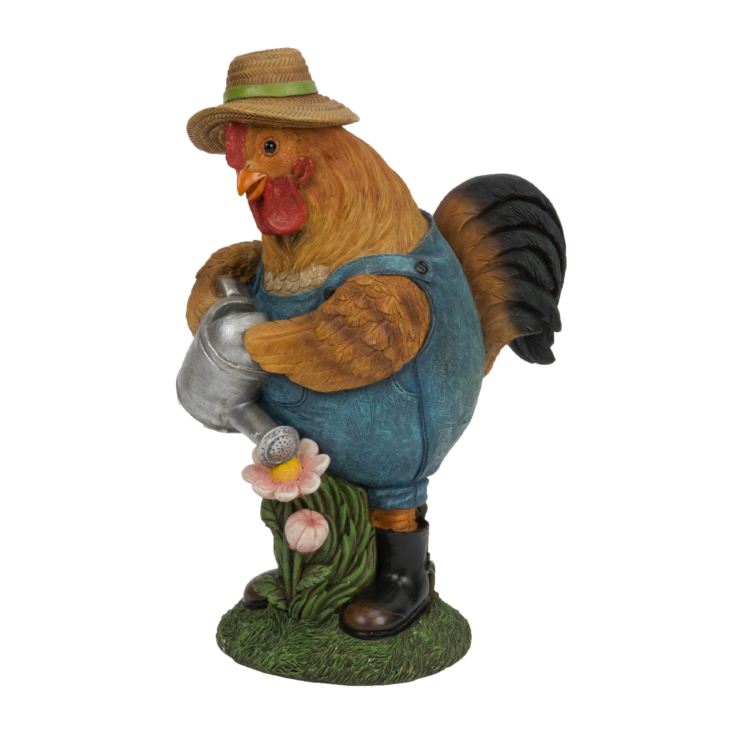 Naturecraft Collection - Hen with Watering Can Figurine product image