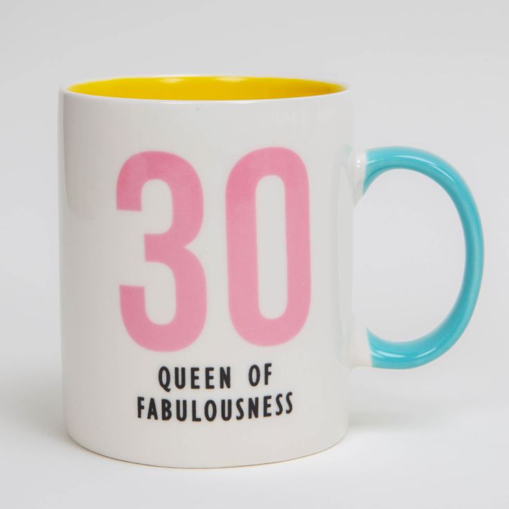 Oh Happy Day! Porcelain Mug - 30 Fabulousness product image
