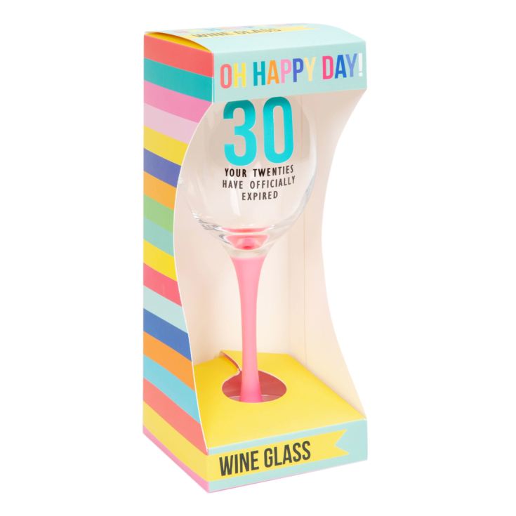 Oh Happy Day! Wine Glass 30 product image
