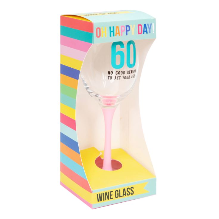 Oh Happy Day! Wine Glass - 60 product image