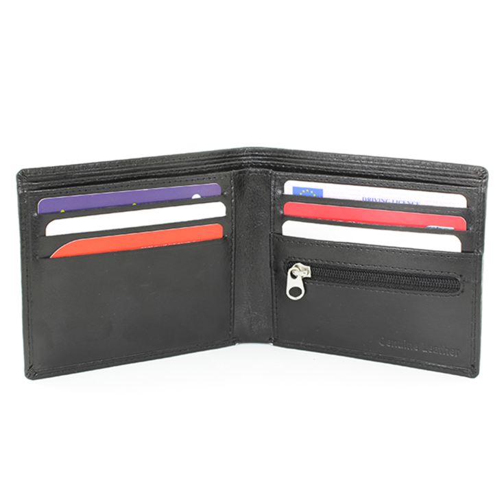 Personalised Top Hat Leather Wallet product image