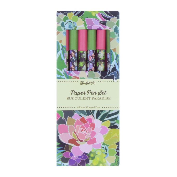 Studio Oh! Paper Pen Set - Succulent Paradise product image