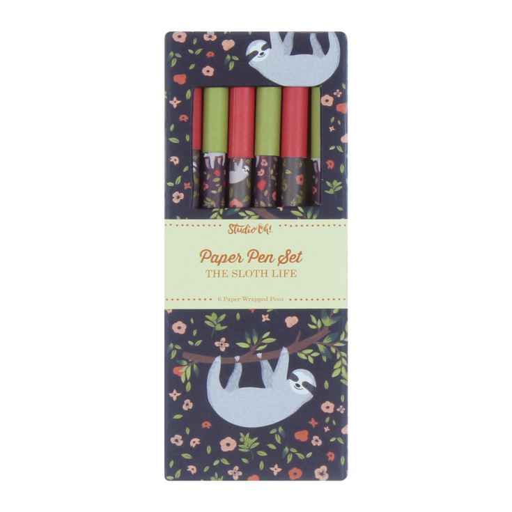 Studio Oh! Paper Pen Set - The Sloth Life product image