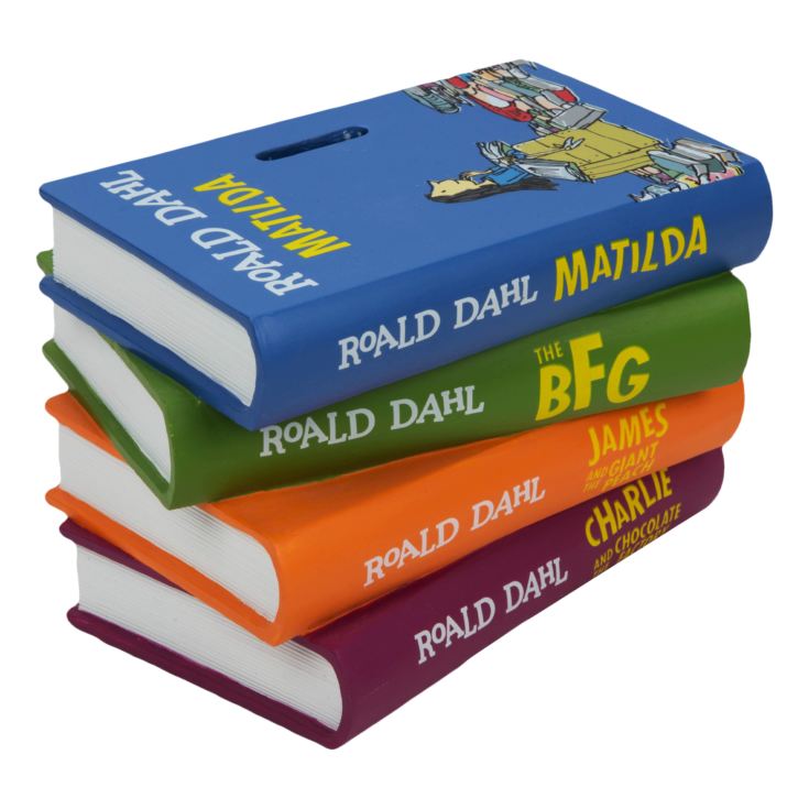 Matilda Pile Of Books Shaped Money Box product image