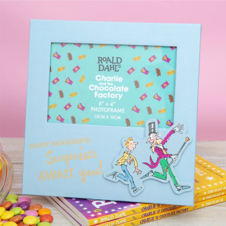 6" x 4" - Roald Dahl Charlie & The Chocolate Factory Frame product image