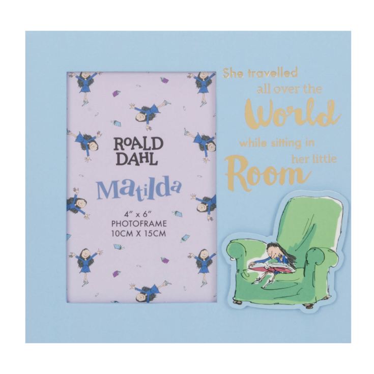 4" x 6" - Roald Dahl Matilda Photo Frame product image