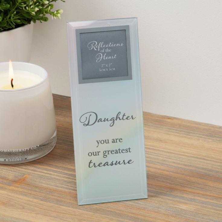 2" x 2" - Reflections Of The Heart Photo Frame - Daughter product image