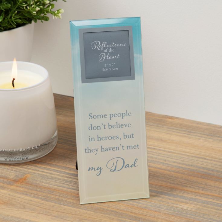 2" x 2" - Reflections Of The Heart Photo Frame - Dad product image