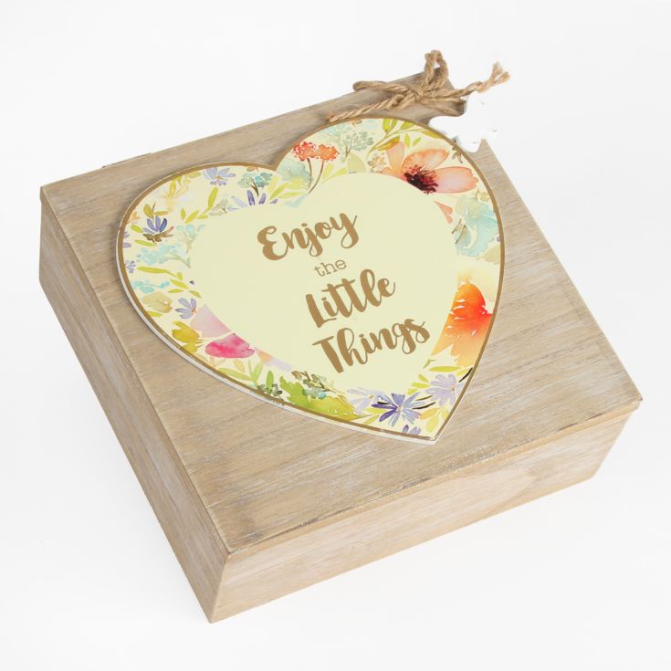 Vintage Boutique Keepsake Box - Enjoy The Little Things product image