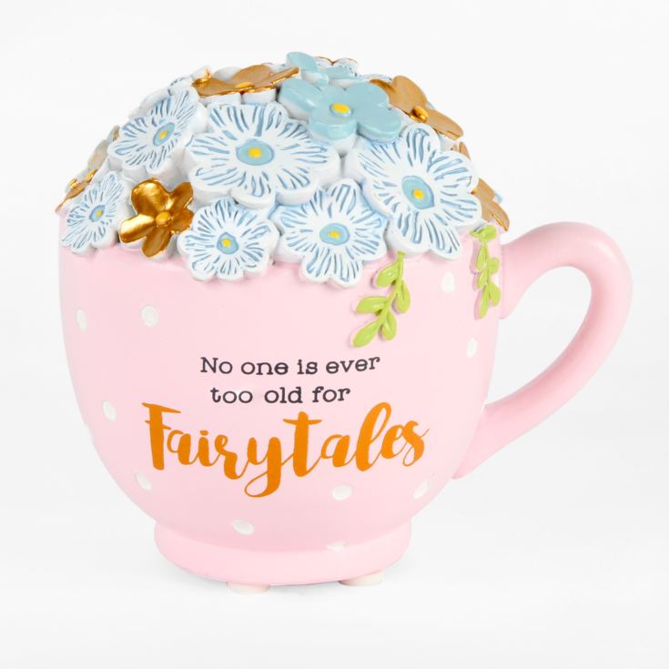 Vintage Boutique Resin Money Bank - Tea Cup product image