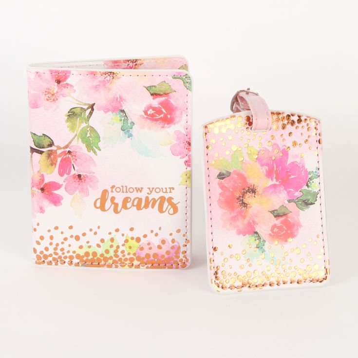 Vintage Boutique Travel Passport Holder/Luggage Set product image