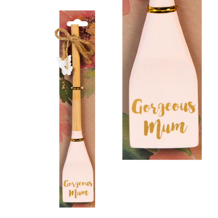 'Vintage Boutique' Decorative Wooden Spoon - Gorgeous Mum product image