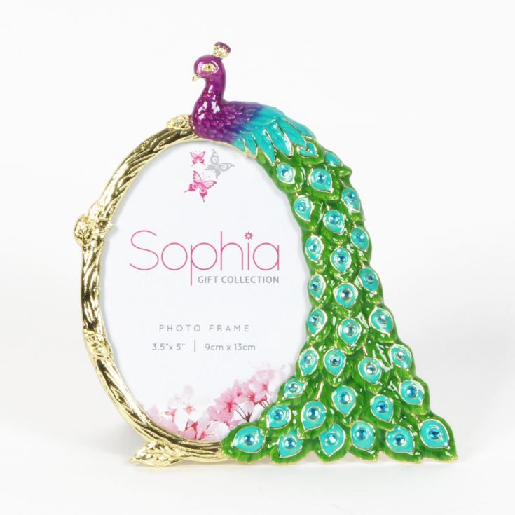 Sophia Peacock Photo Frame - 3.5" x 5" product image