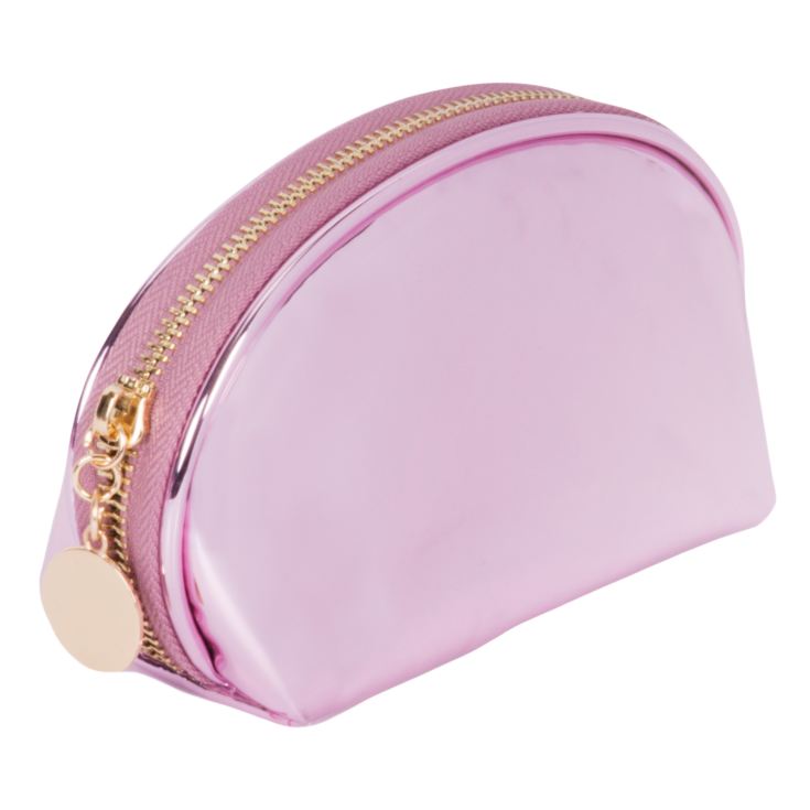 Girl Talk Metallic Pink Cosmetic Bag product image