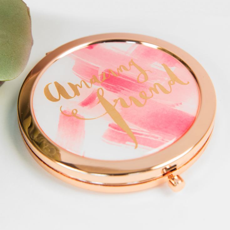 Hello Neon 'Amazing Friend' Compact Mirror product image