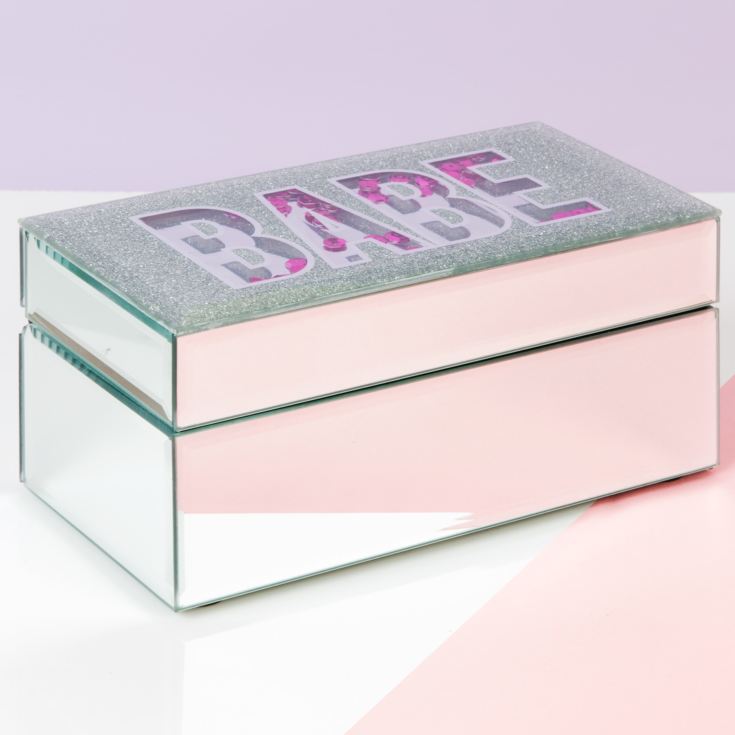 Girl Talk Glass Trinket Box - Babe product image