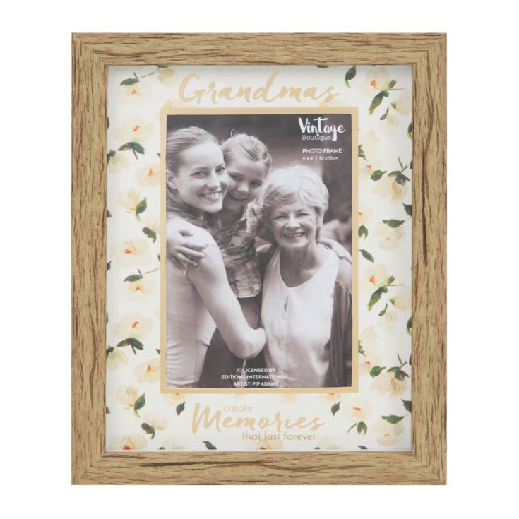 4" x 6" - Vintage Boutique Floral Frame - Grandmas product image