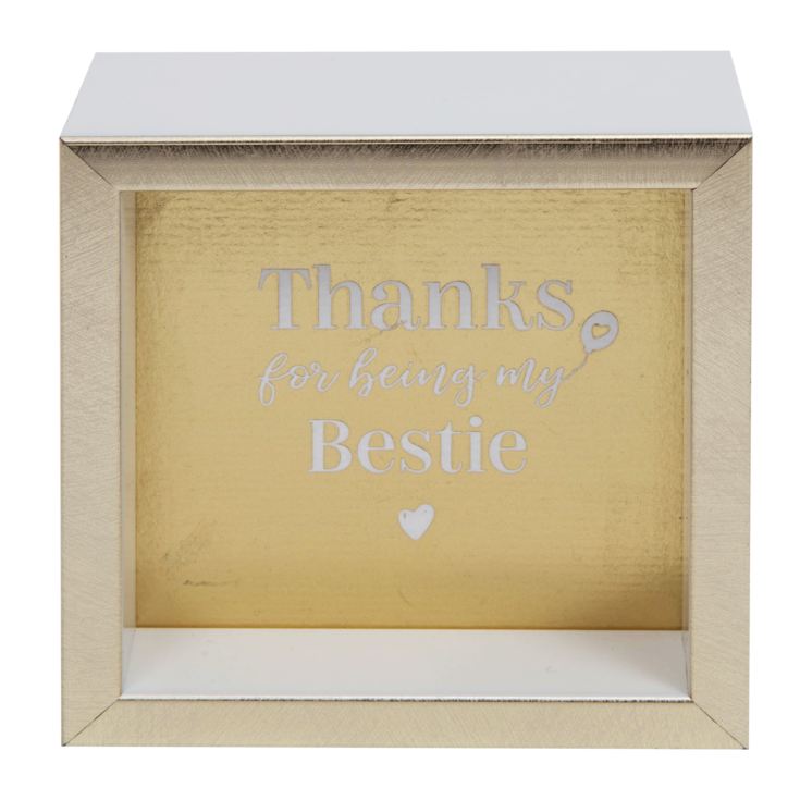 Thanks For Being My Bestie Desk Plaque product image