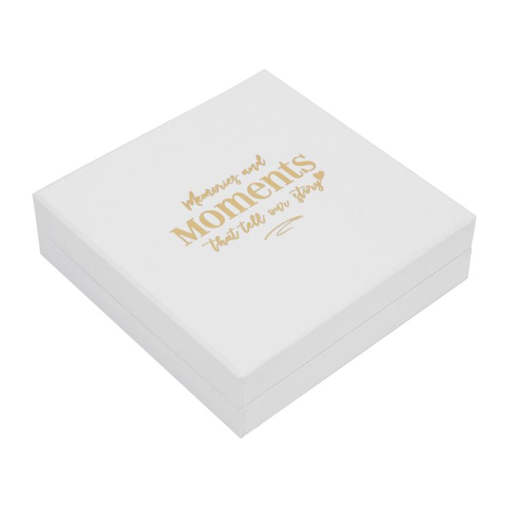Memories and Moments Photo Box - Holds 5 3"x3" Prints product image