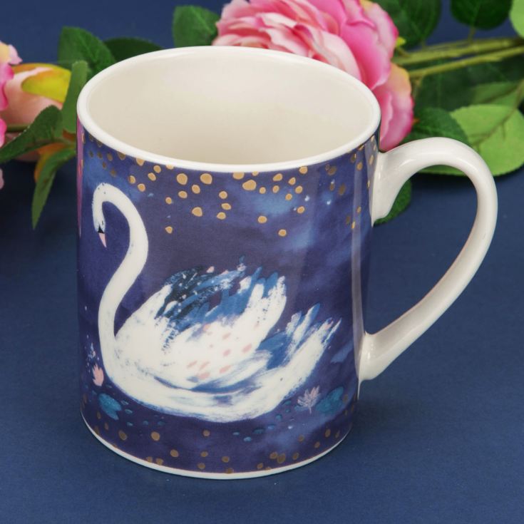 Swan Lake Hello Beautiful Porcelain Mug product image