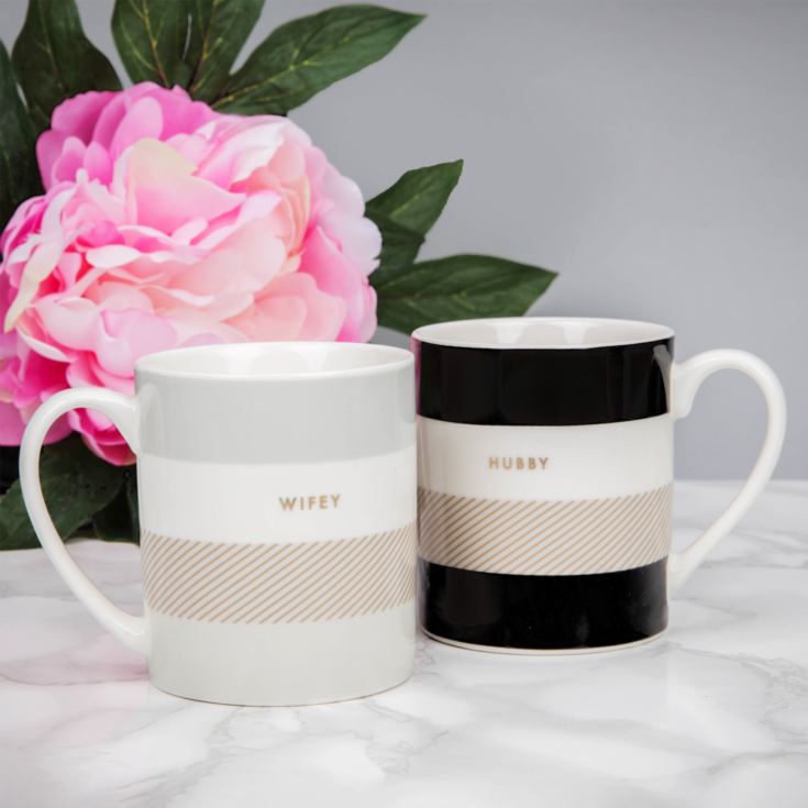 By Appointment Double Mug Set - Wifey & Hubby product image