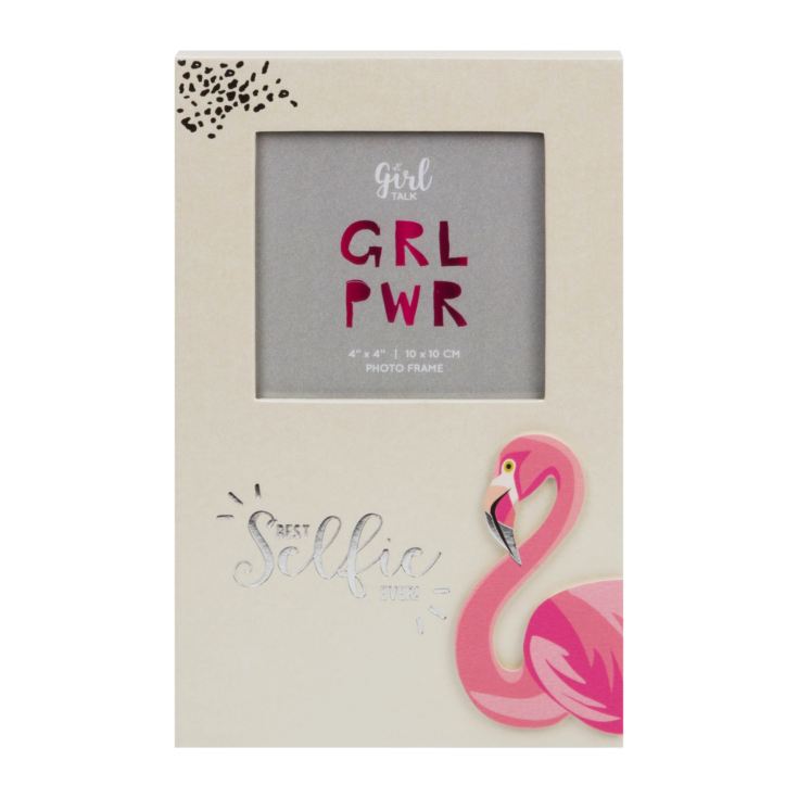 Girl Talk Best Selfie Ever 4" x 4" Photo Frame product image