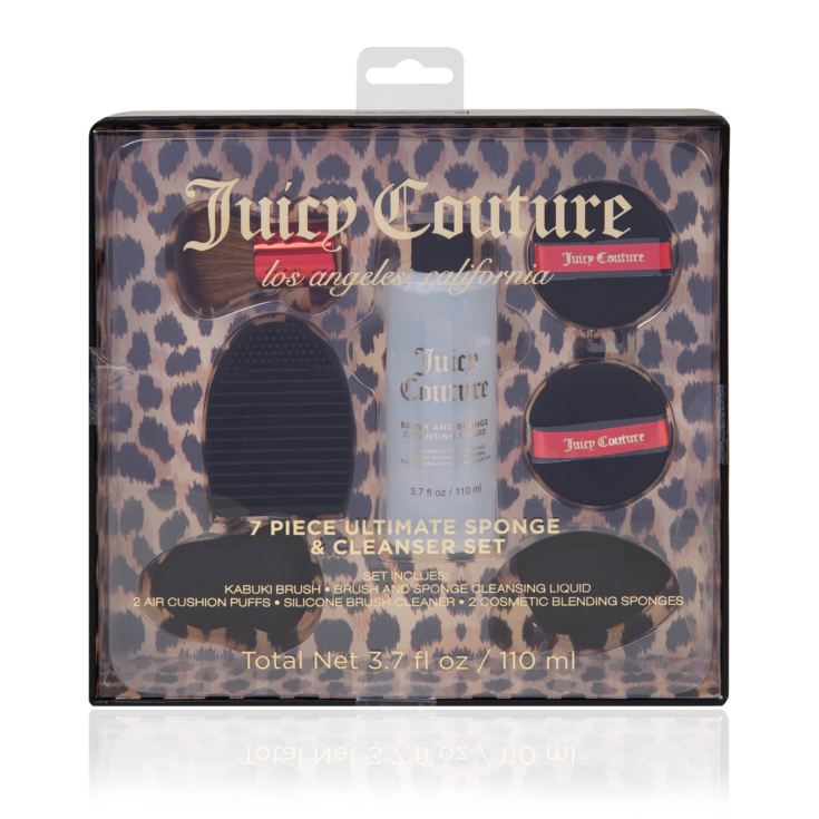Juicy Couture 7 Piece Ultimate Sponge & Cleanser Set product image