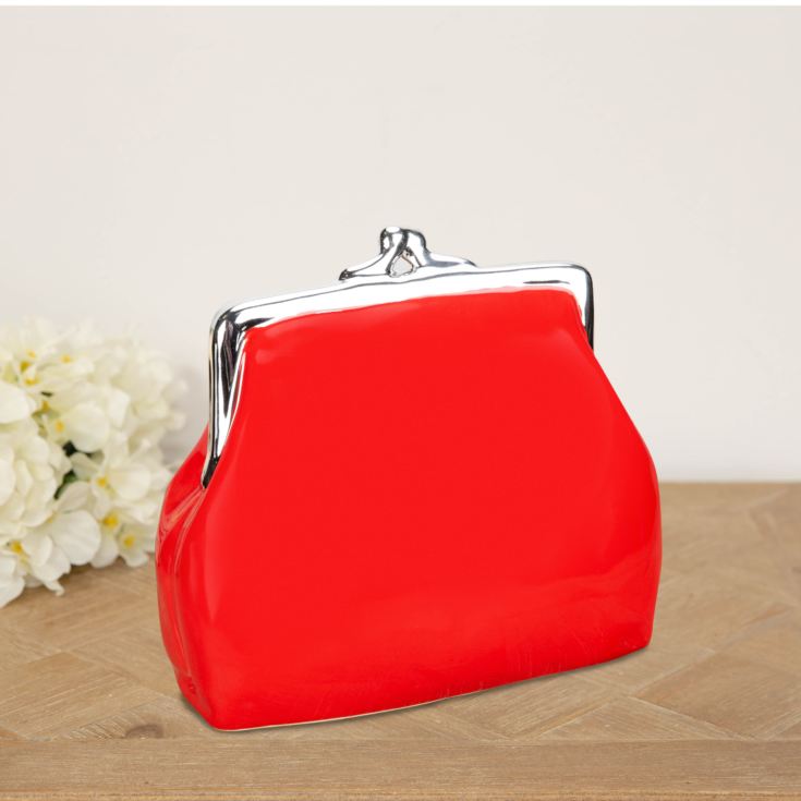 Sophia Red Handbag Money Bank product image