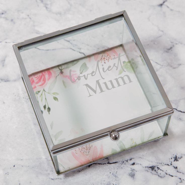 Sophia Glass Trinket Box - Loveliest Mum product image