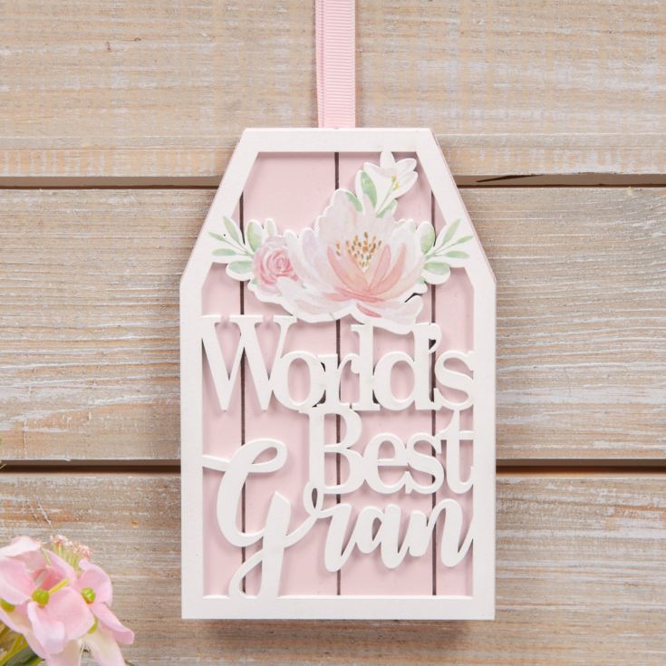 Sophia Hanging Tag Plaque - Gran 15cm product image