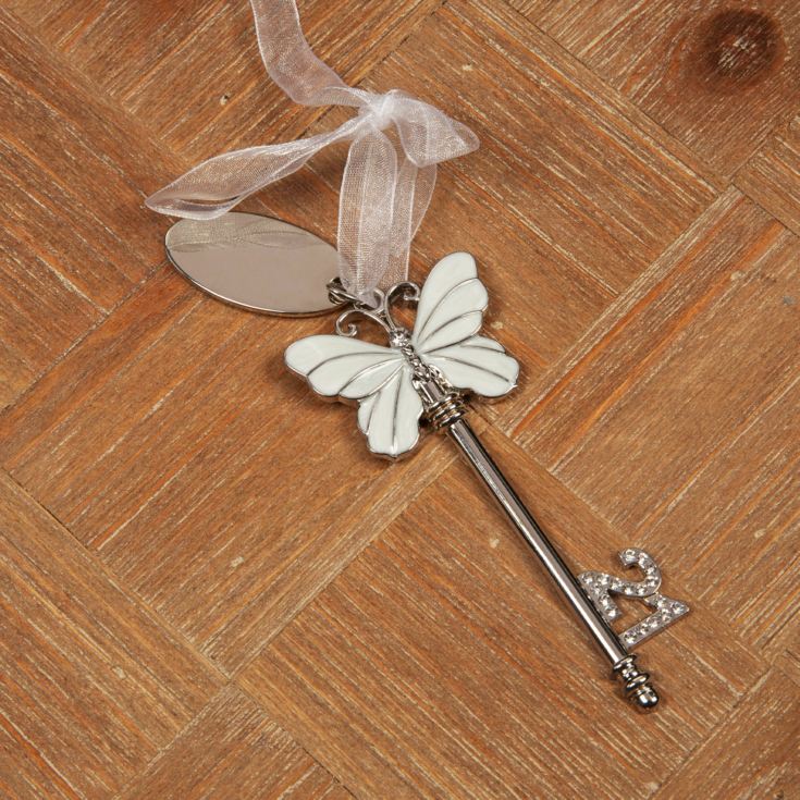Sophia Key White Butterfly Design & Engraving Plate 21 product image