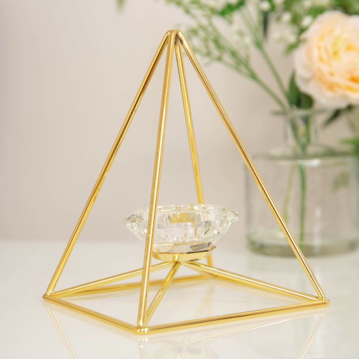 Estella Gold Metal Tealight Holder product image