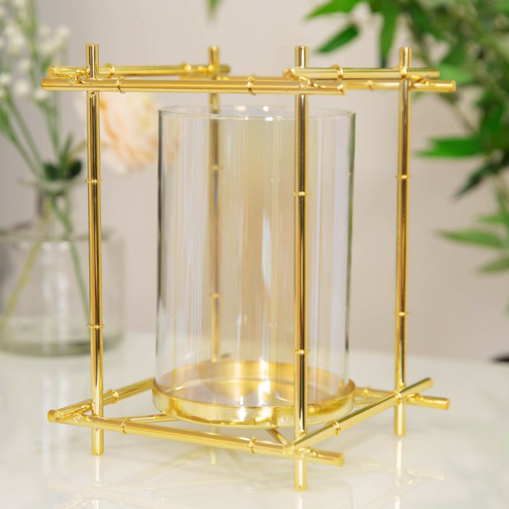 Estella Gold Metal Candle Holder product image